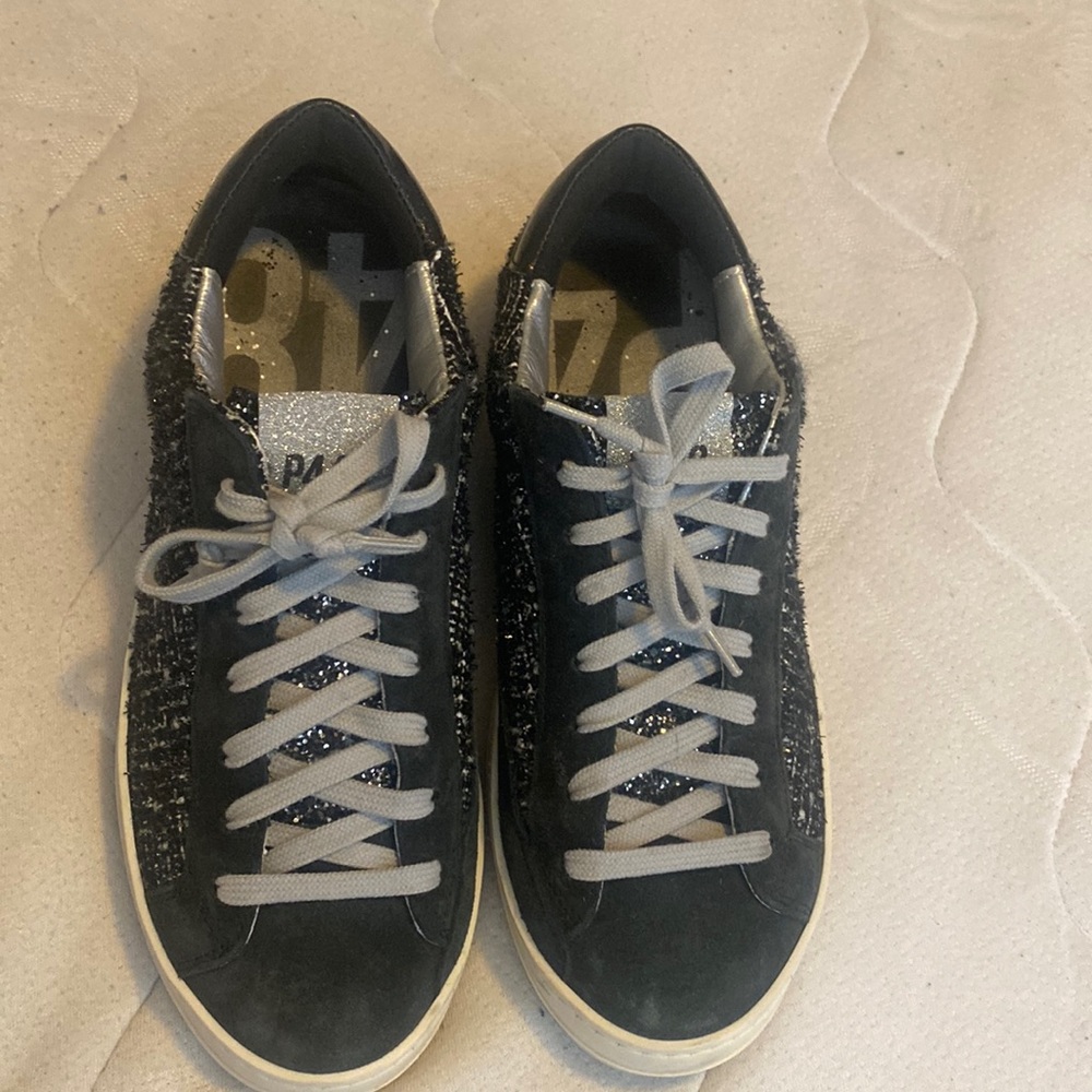 Blue p448 sneakers